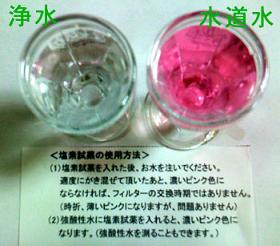 塩素試薬で実験!