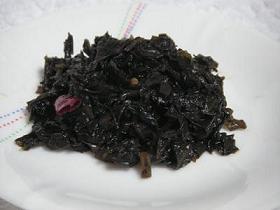 フキの葉っぱの佃煮の出来上がり〜♪