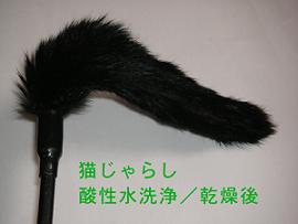 酸性水洗浄後・・・ふわふわ♪
