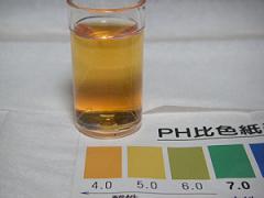 やや酸性ですね。